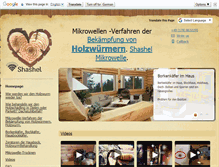 Tablet Screenshot of holzwurmer.com
